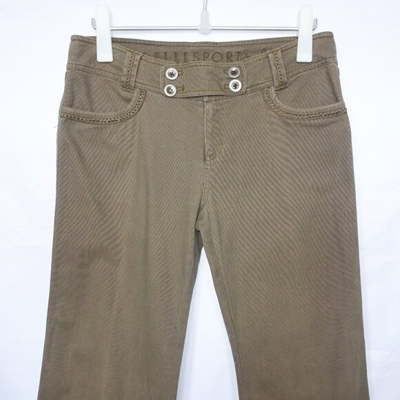 Elle Sport Vintage y2k Brown Western Pants - Picture 3 of 5